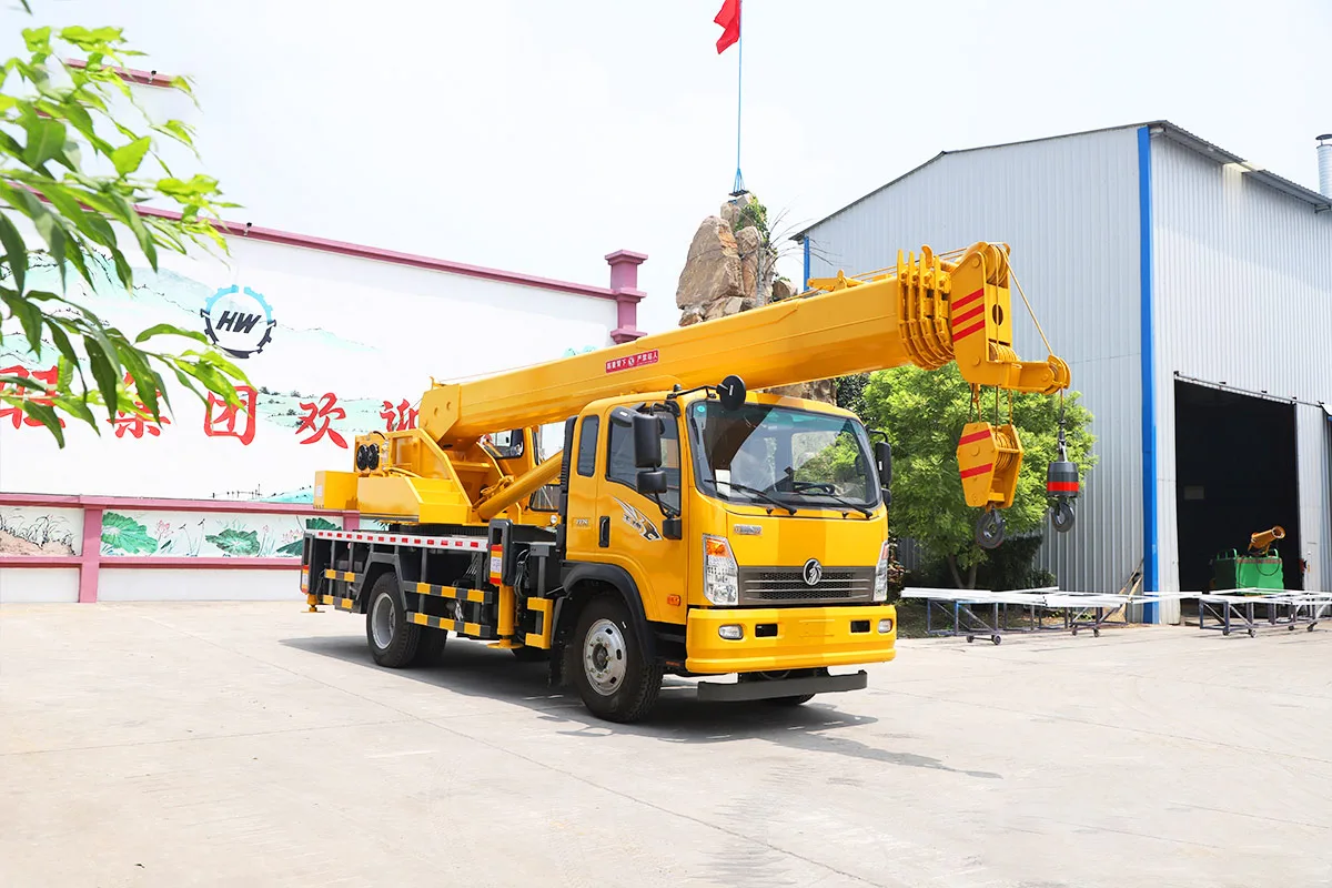 PSZQHO12T Truck Crane detail view 2