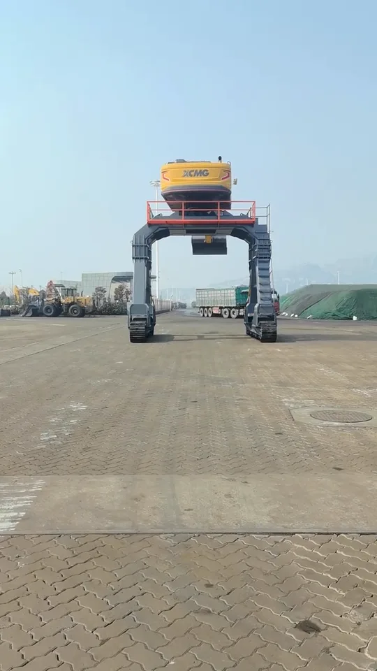 Railway Wagon Unloading Gantry — Special-purpose Excavators
