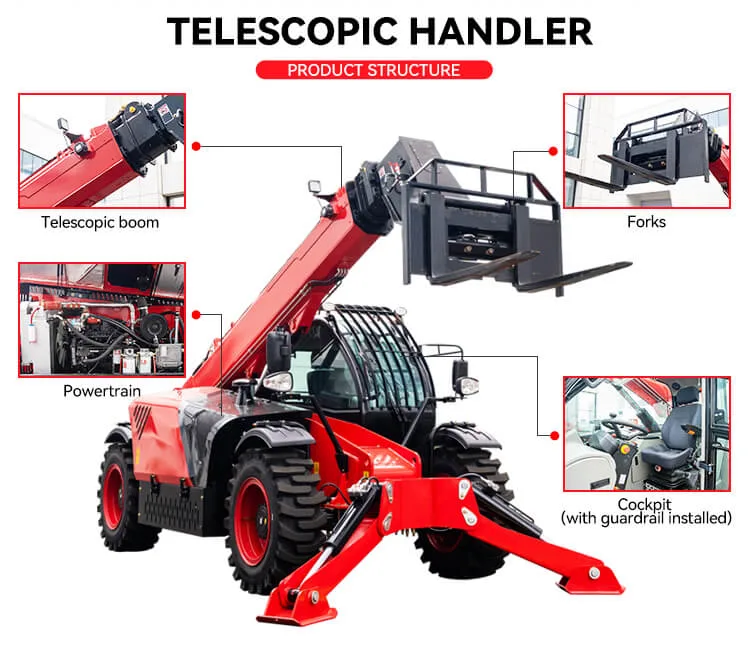 Telehandlers PSR1035 detail view 11