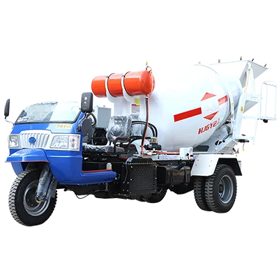 Tricycle-Mounted Concrete Mixer Truck — Concrete Mixer Trucks